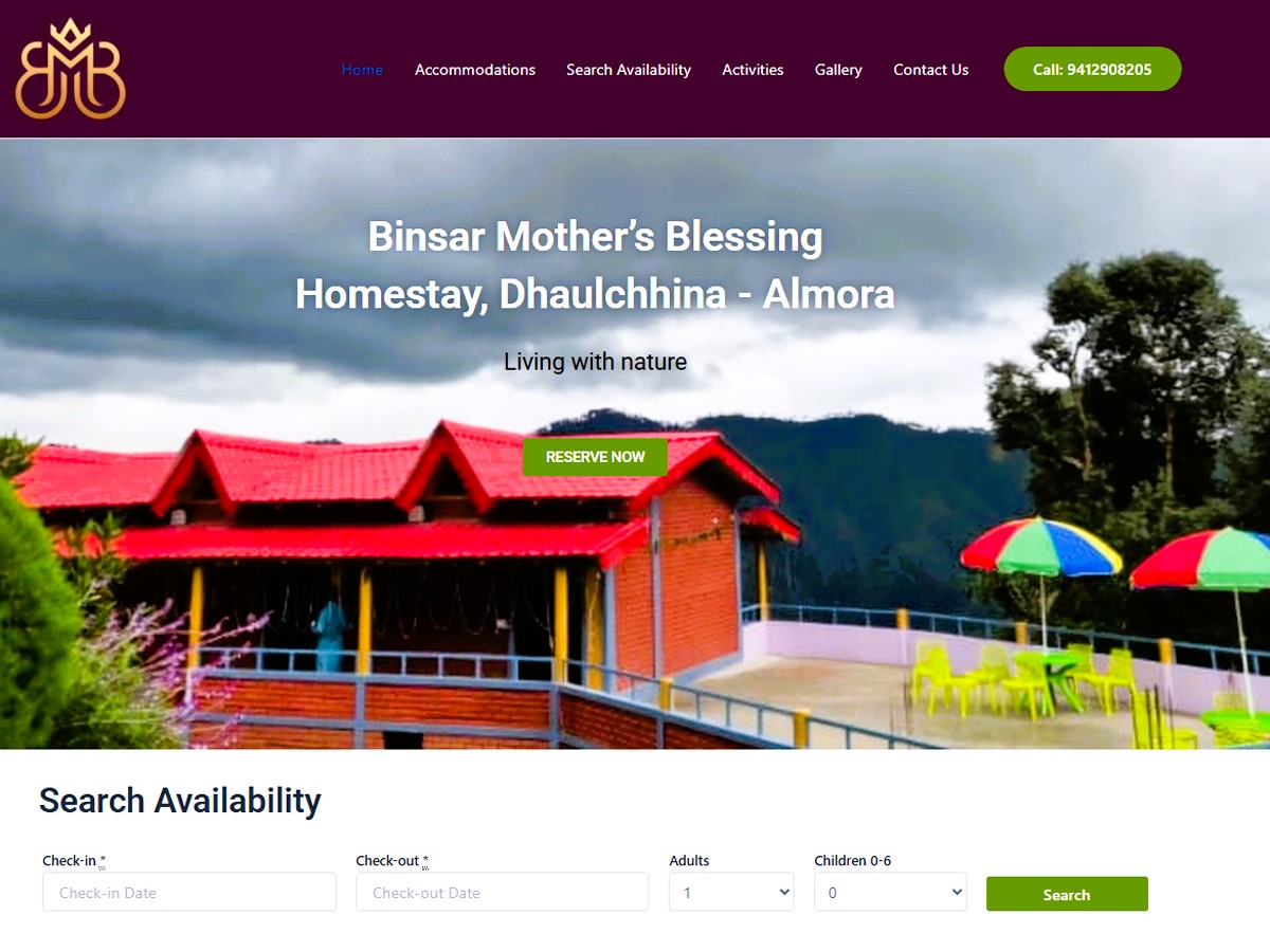 WordPress Developer in Uttarakhand for Business and Homestays