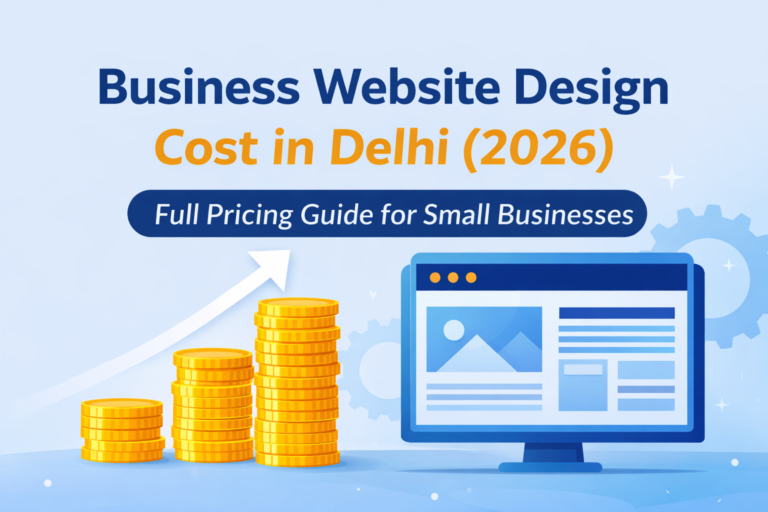 Business Website Design Cost in Delhi (2026) – Complete Price Guide for Small Businesses