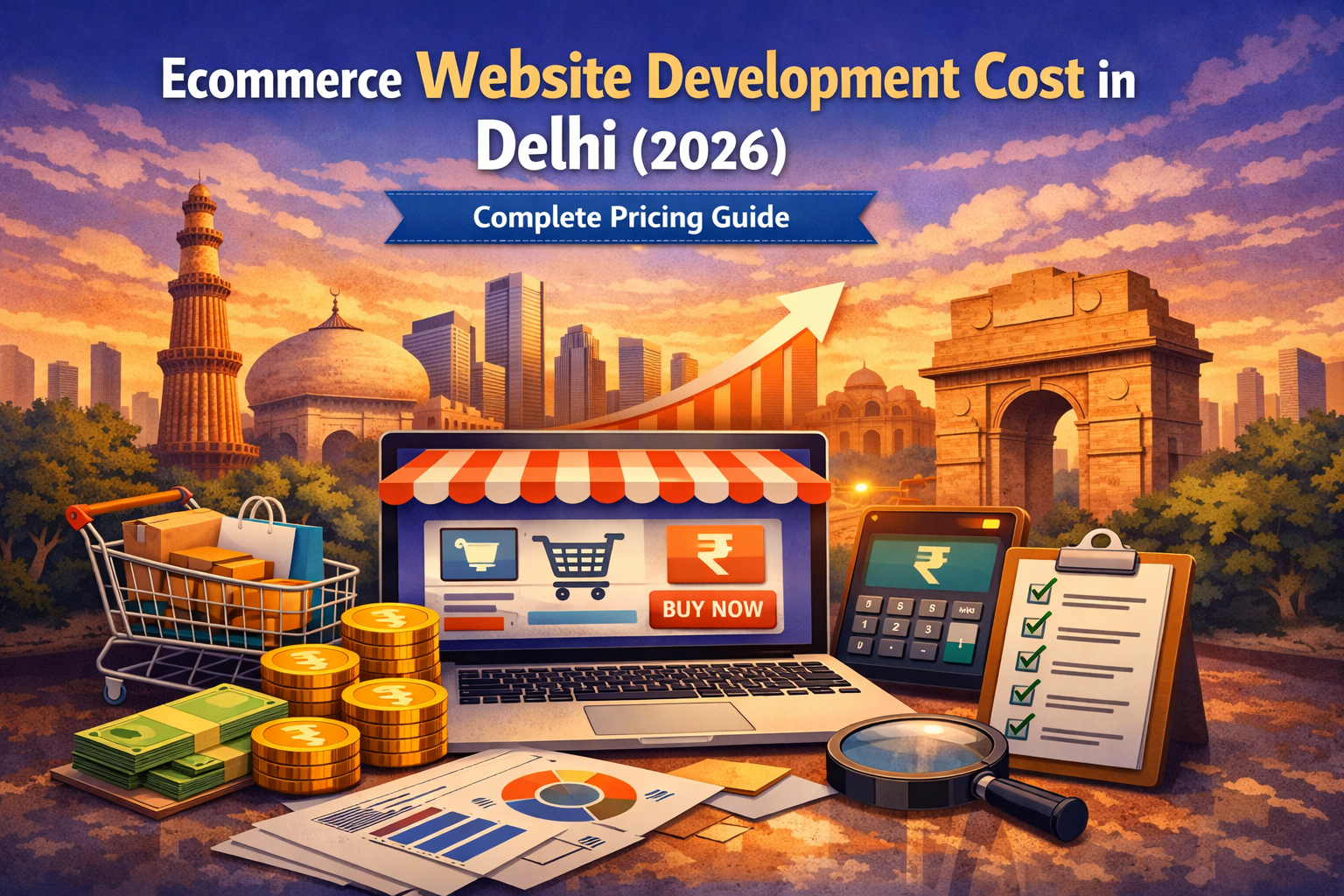 Ecommerce Website Development Cost in Delhi (2026) – Complete Pricing Guide