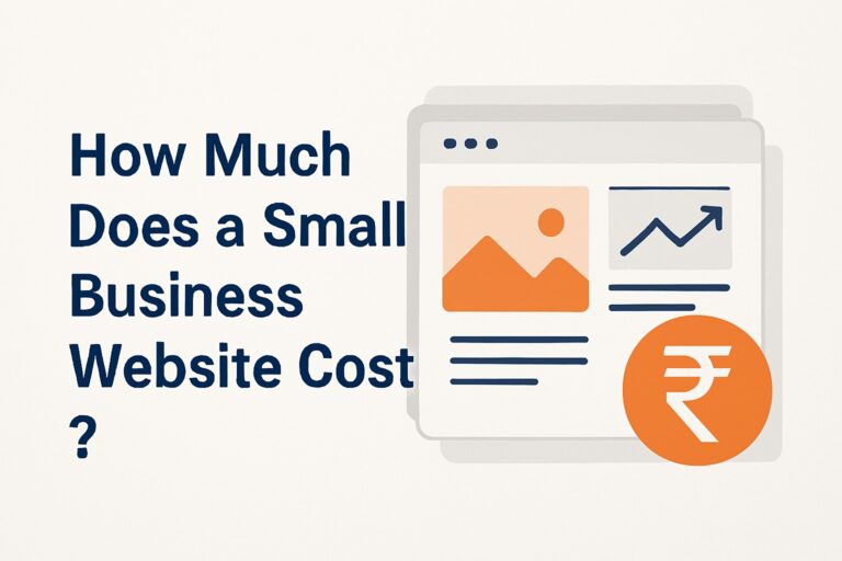 Small Business Website Cost in Delhi